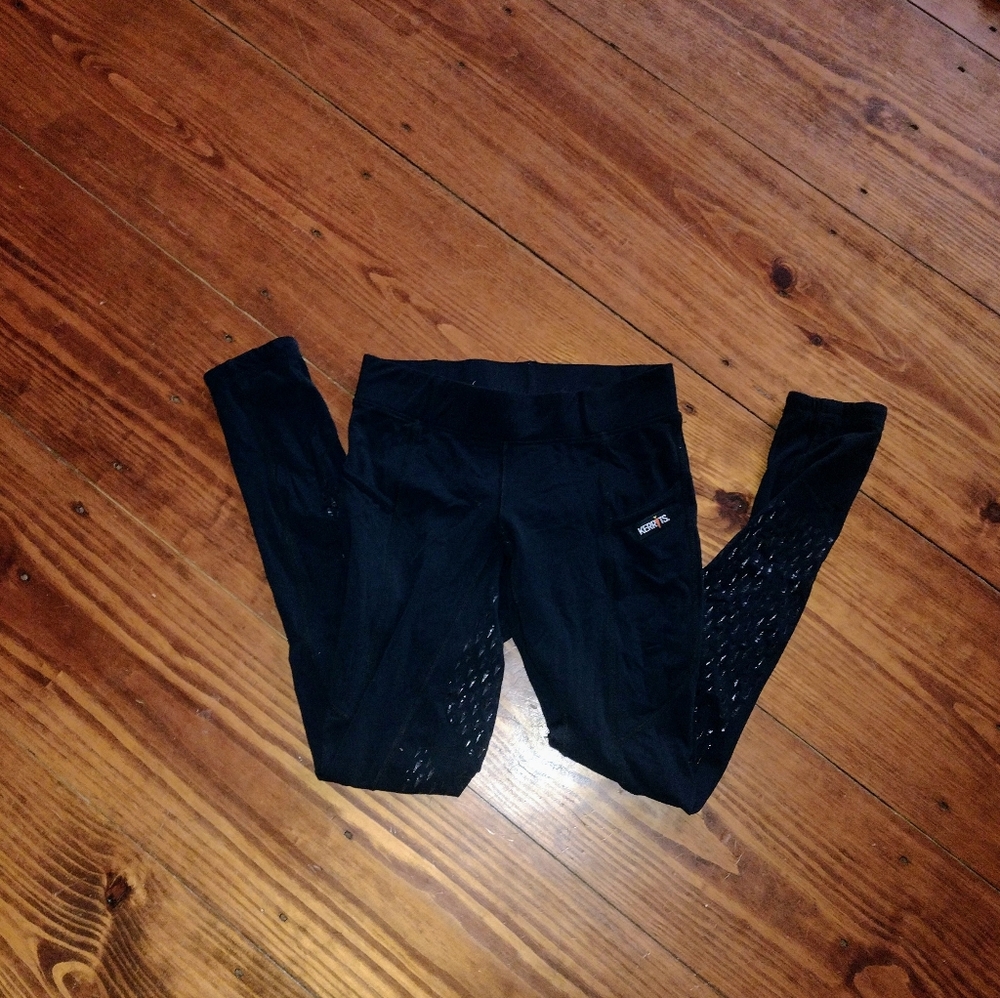 Kerrits Black Fleece Lined Riding Tights